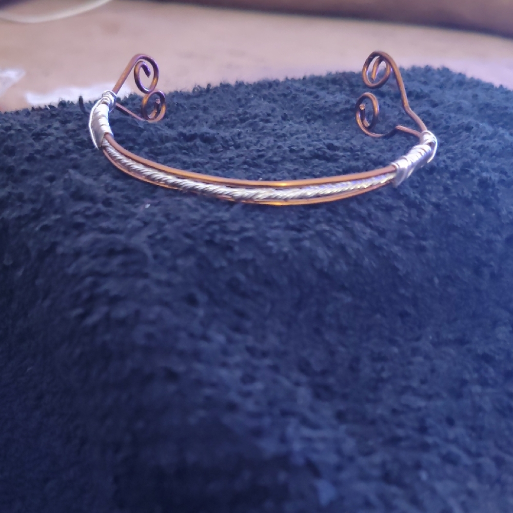 Copper Wire Bracelet - image 1